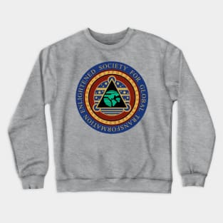 Retro Vintage Enlightened Society for Global Transformation Las Vegas Crewneck Sweatshirt